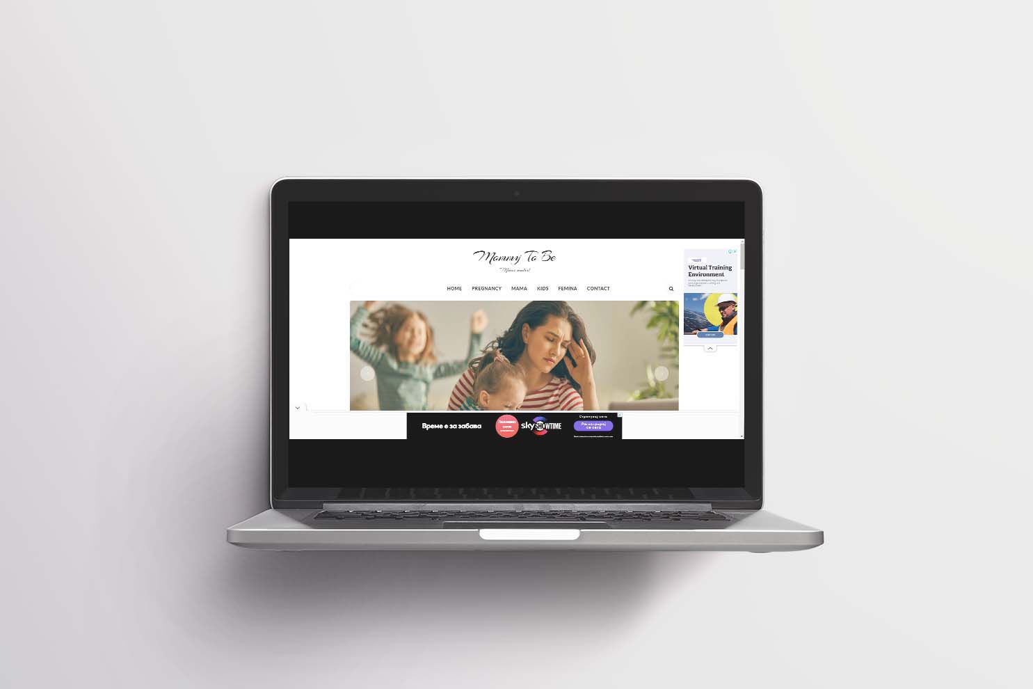 Project MommyToBe Website